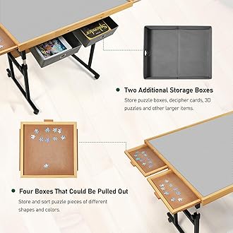 ALL4JIG 1500 Pieces Adjustable Puzzle Board