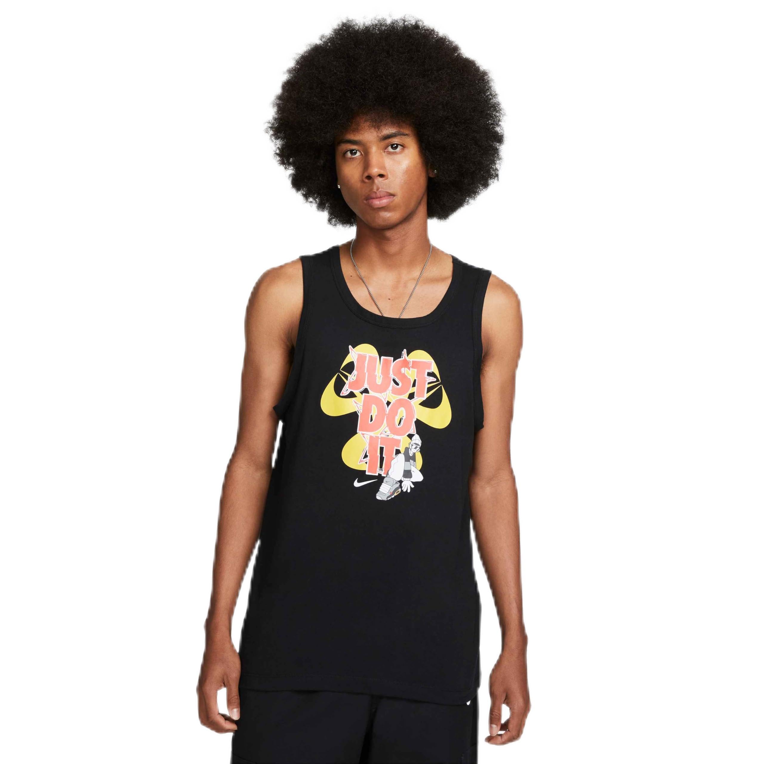 Nike Men's Black Fj7769-010 M Nsw Tank Pk5 Hbr Jdi Vest Size 2XL-T