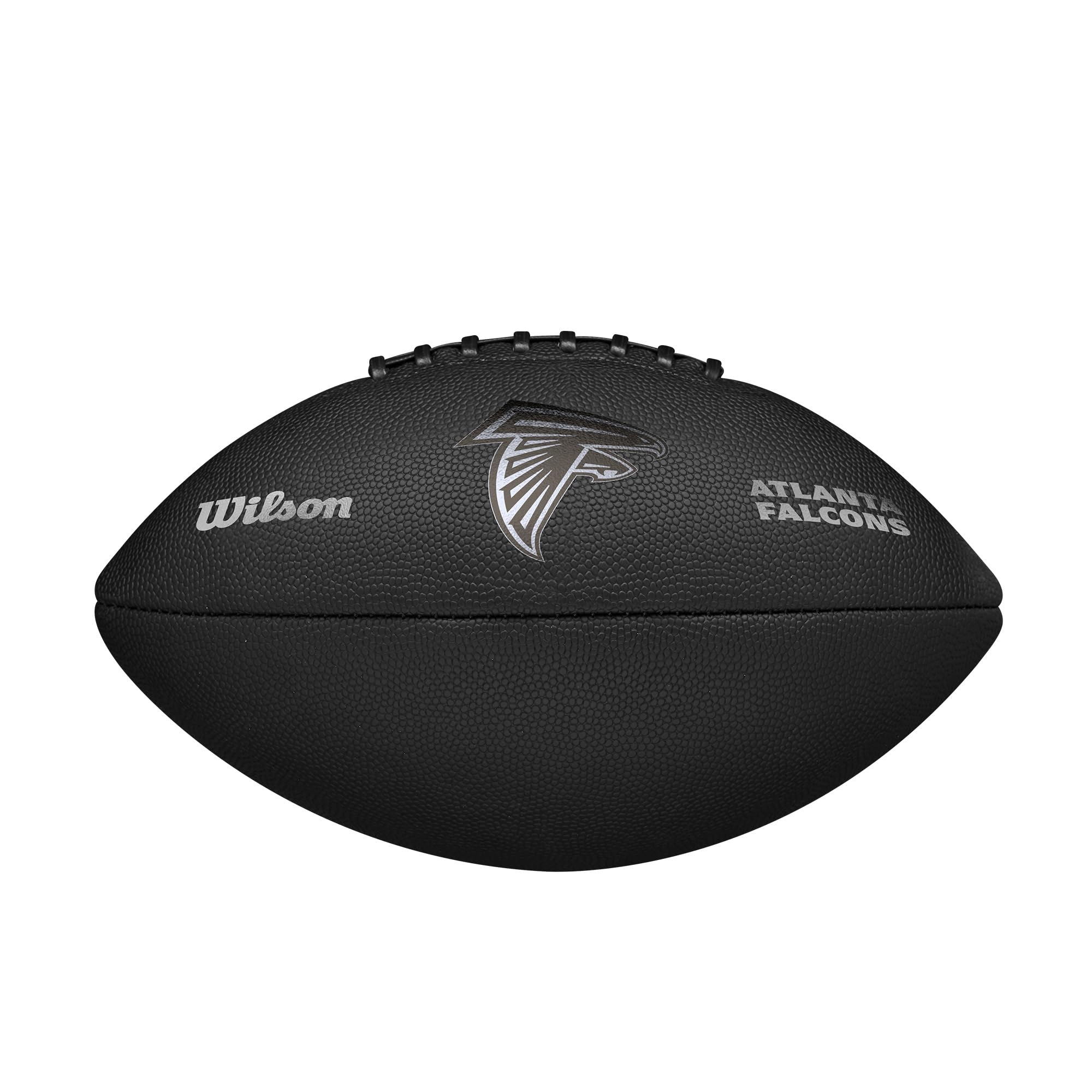 Wilson NFL Team Metallic Premiere Balón de fútbol - Tamaño Oficial, Atlanta Falcons