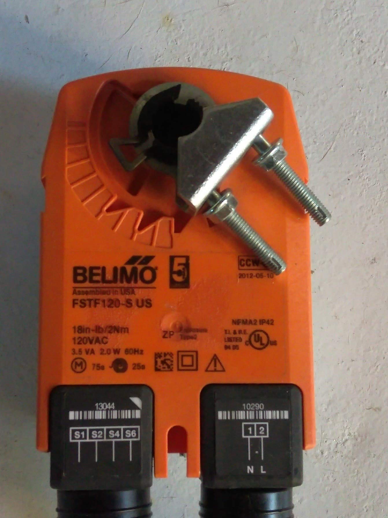 Belimo FSTF120-S US : Fire and Smoke Damper Actuator