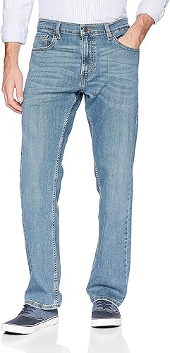 Signature by Levi Strauss & Co. Gold Jeans Fit Flex - Jeans de ajuste relajado para hombre
