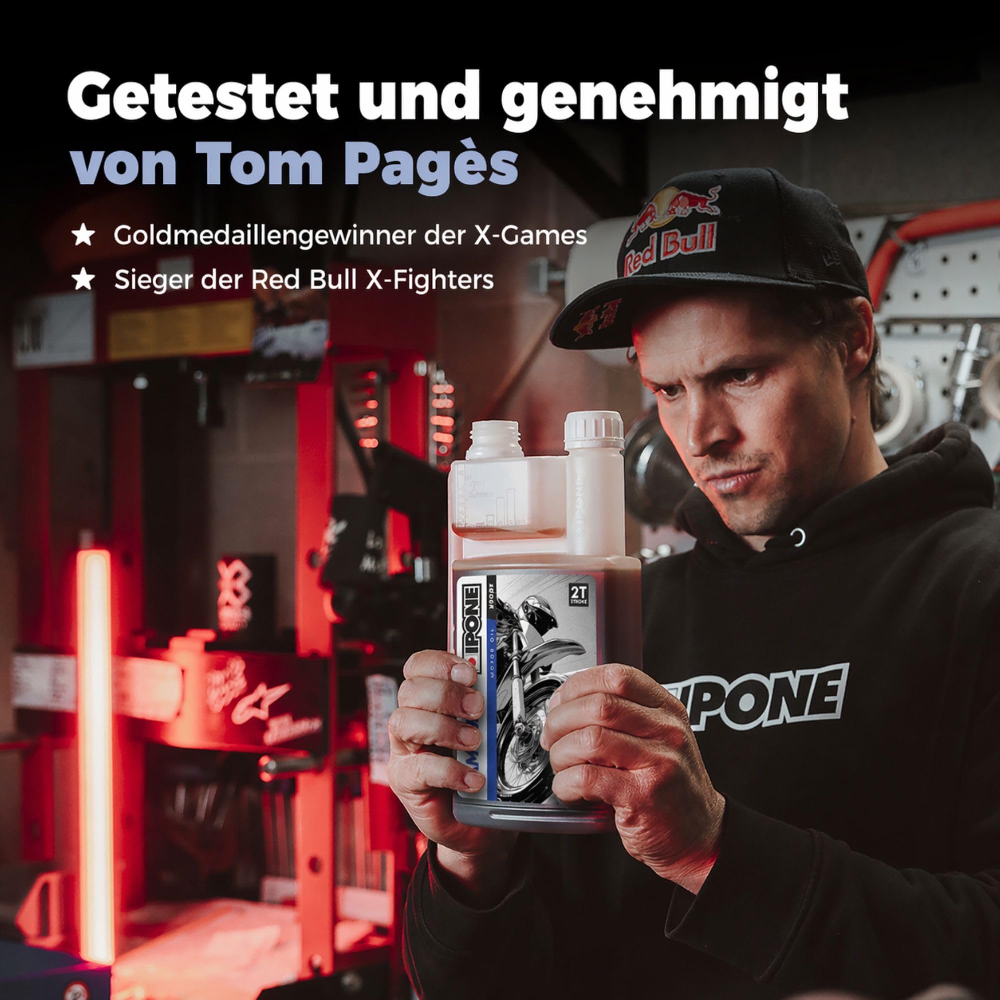 IPONE 800091 Motoröl Samourai Racing, 2-Takt-Öl, hohe Performance