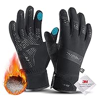 kyncilor Guanti Invernali Impermeabili Uomo Donna Touch Screen Slip