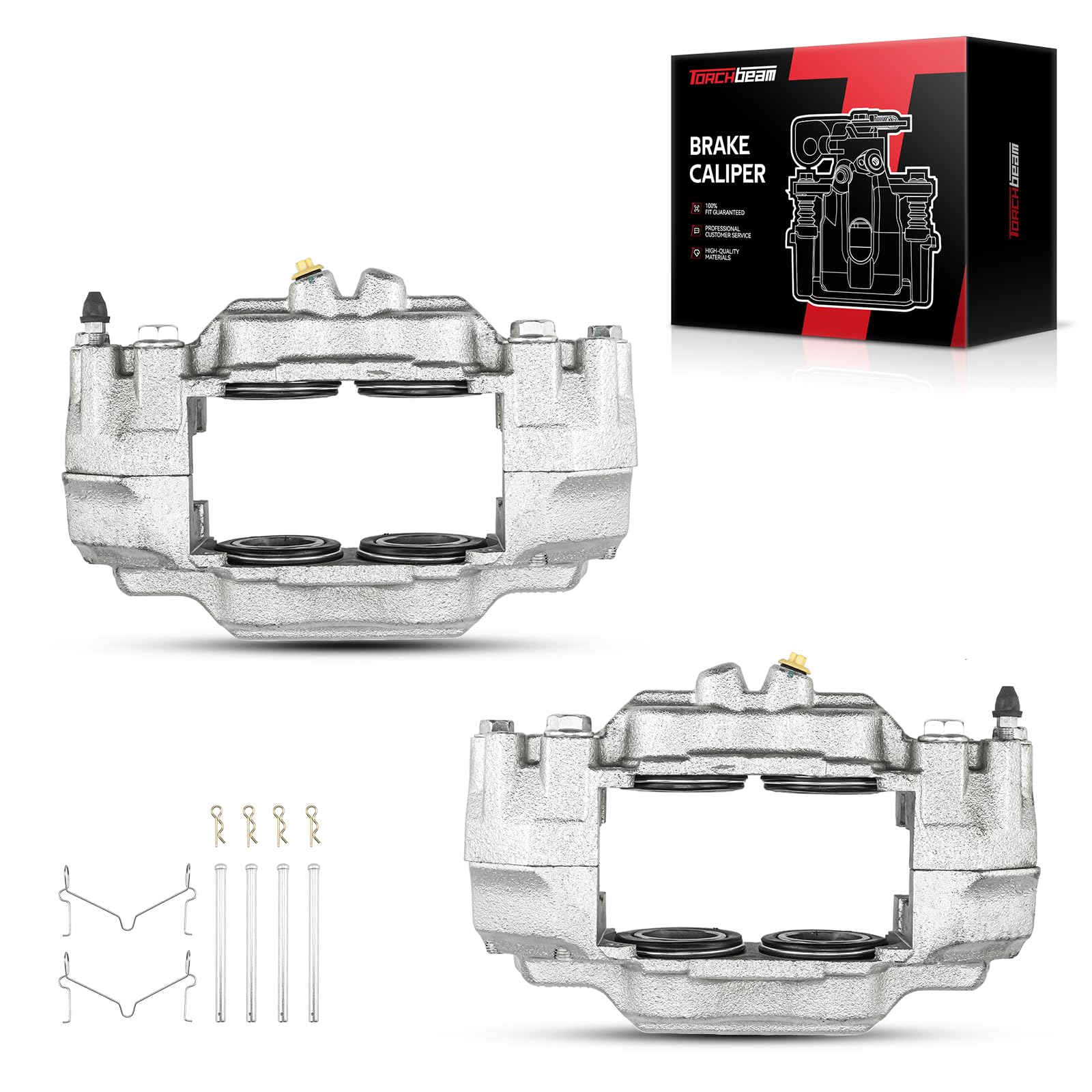 Torchbeam Front Brake Calipers Set for Toyota Tacoma 4Runner FJ Cruiser
