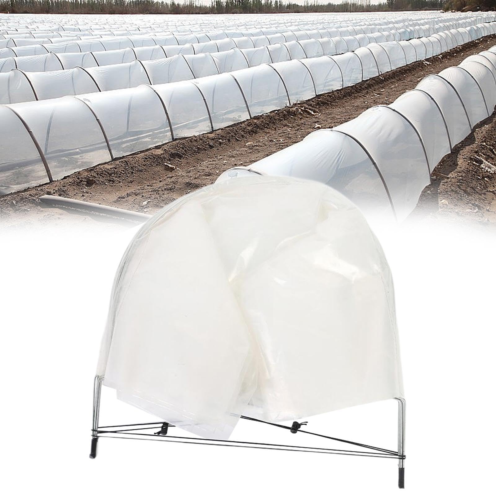 Copertura per Serra, Tenda per Piante, Impermeabile, Riutilizzabile, Trasparente, Multiuso, Tende antigelo, Copertura per Serra, pianta da Esterno