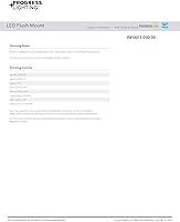 Vista 14 de Progress Lighting Edgelit - Soporte para superficie LED de 7 pulgadas, colección Everlume, para interiores, P810015-030-30, blanco