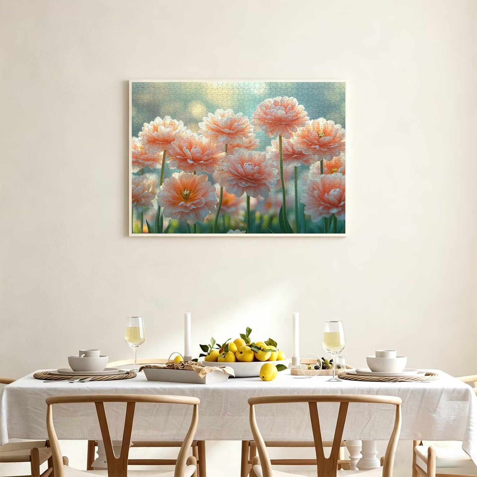 Puzzles 1500 Piezas, Puzzle Madera Flor Primavera, n-256