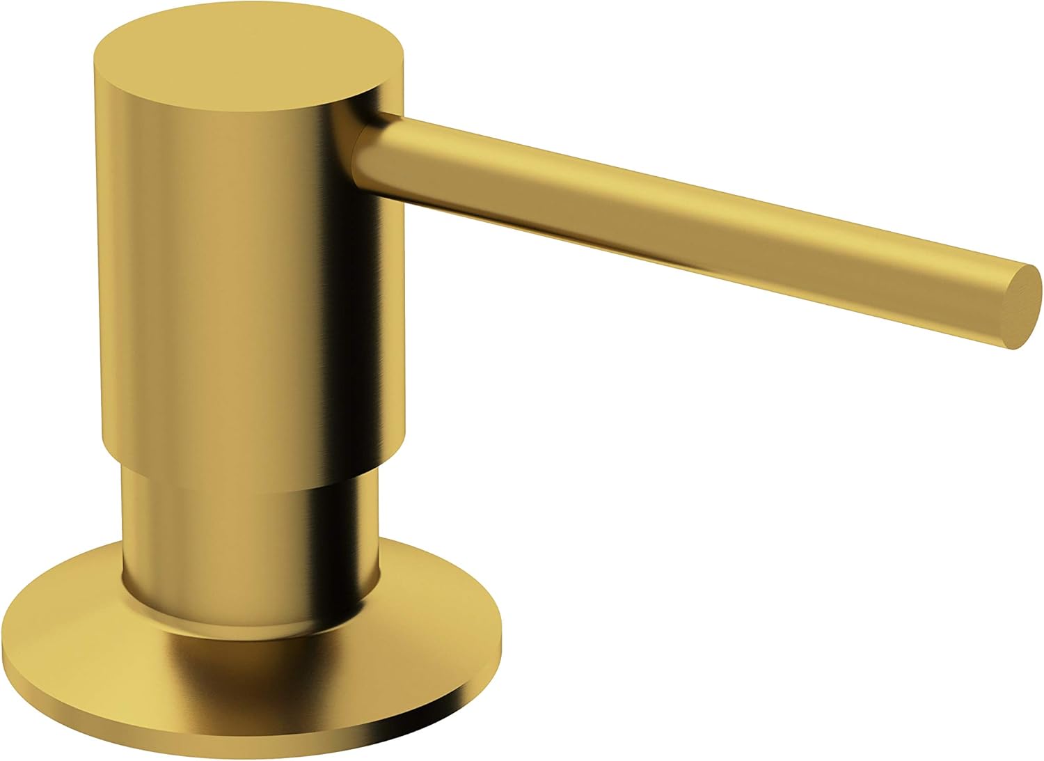 VIGO Bolton 10 oz. Kitchen Soap Dispenser in Matte Brushed Gold - VGSD005MG