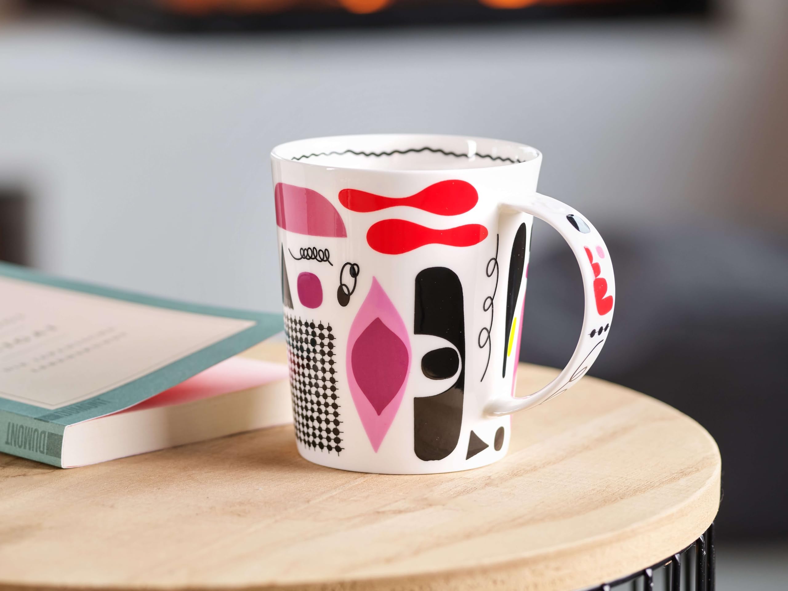 Eigenart Cupti Malaga leichte Tasse aus Fine Bone China Porzellan mit  Henkel, 500ml, 71004 : Amazon.de: Küche, Haushalt \u0026 Wohnen