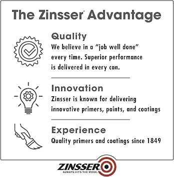 Zinsser Dryfall Commercial & Industrial Waterborne Coating, Black, Flat