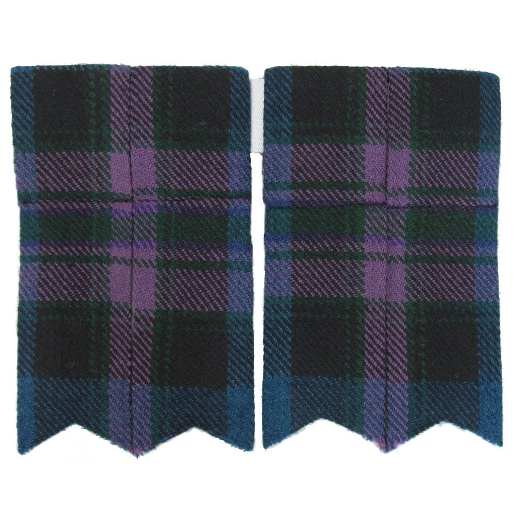 Tartanista Men's Honour Of Scotland Tartan Kilt Flashes