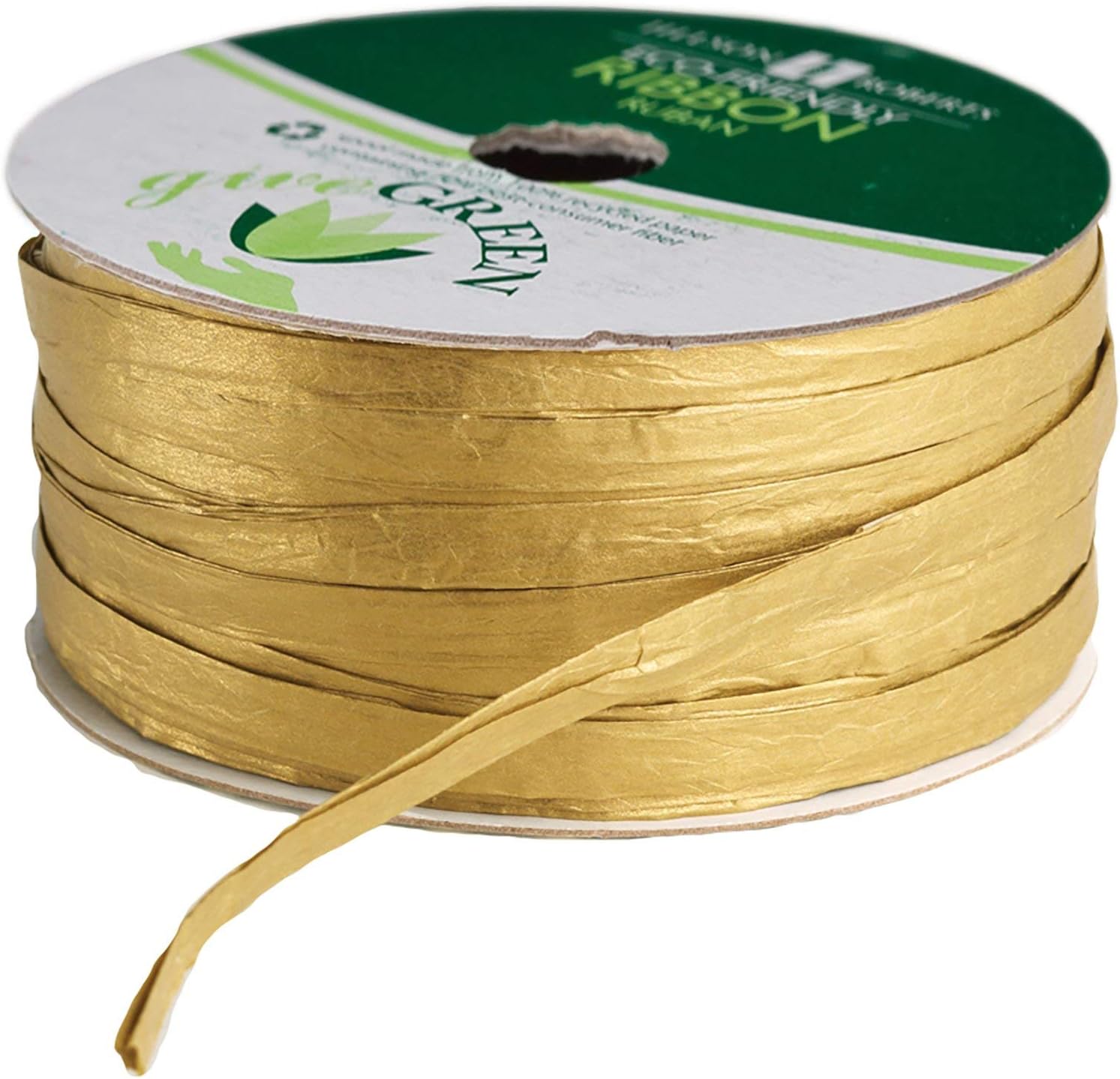 Jillson Roberts 6 Spool-Count 1/4" x 50' Paper Raffia Ribbon Available in 3 Different Assortments, Elegant Essentials