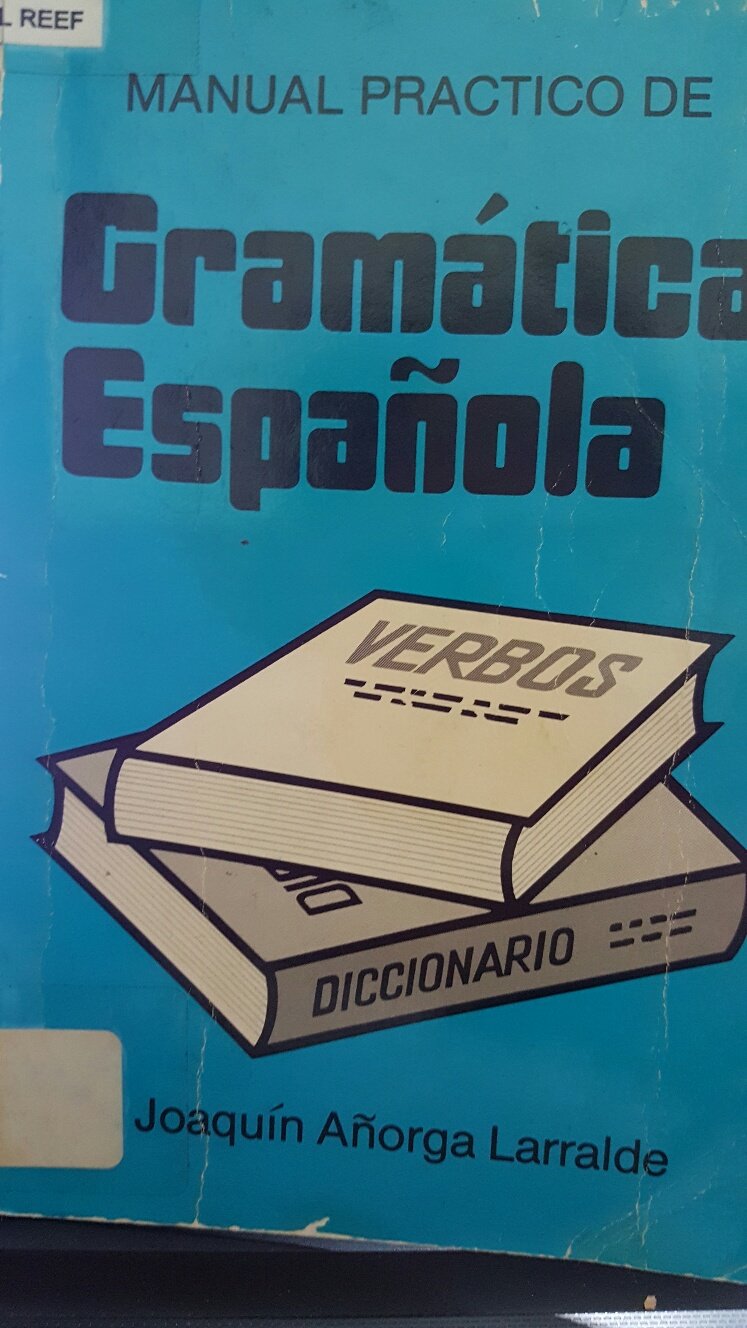 Manual Practico De Gramatica Espanola