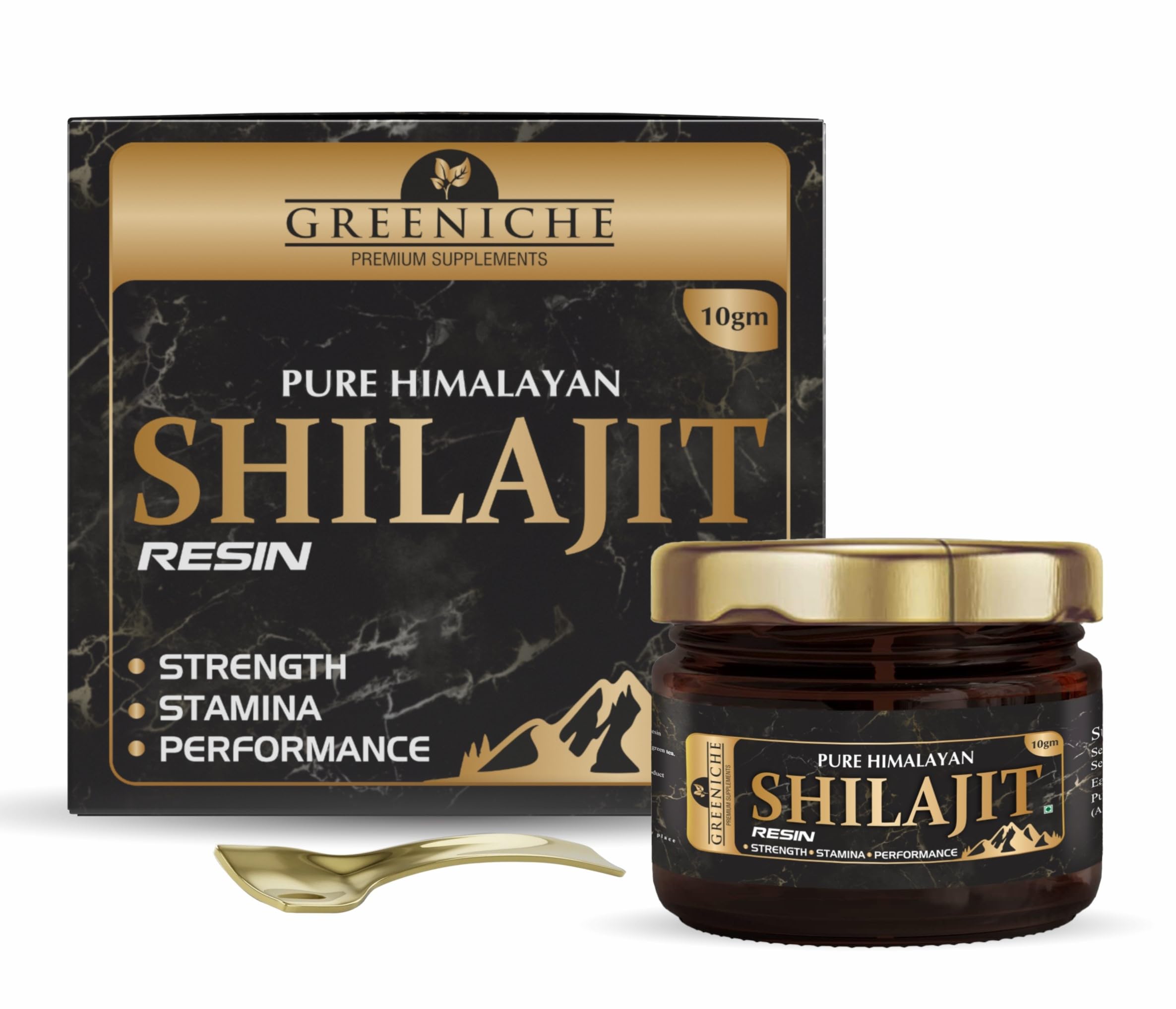 Greeniche Himalayan Shilajit Resin for Performance | Strength Power & Stamina|10g (B0CJ2ZPNT3) Amazon Price History, Amazon Price Tracker
