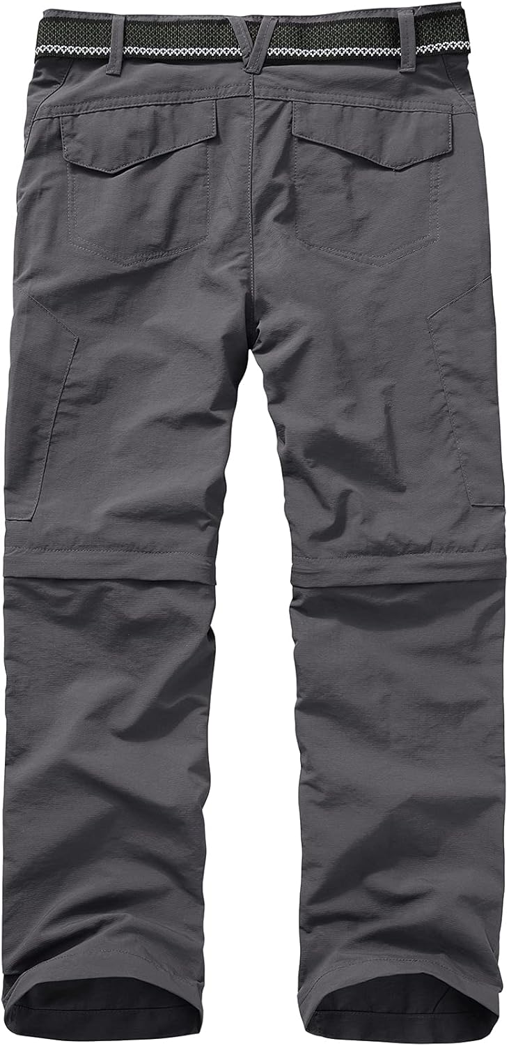 Boys Pants Kids Adjustable Waist Outdoor Quick Dry lightweight Waterproof Pull On Casual Convertible Cargo Scout Pants Boys Pants Kids Adjustable Waist Outdoor Quick Dry lightweight Waterproof Pull On Casual Convertible Cargo Scout Pants