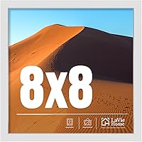 Vista 101 de LaVie Home Marco de fotos de 2 x 3, marco de fotos negro de 2 x 3 con plexiglás HD, marco de visualización de 2 x 3, 1 paquete, colección clásica