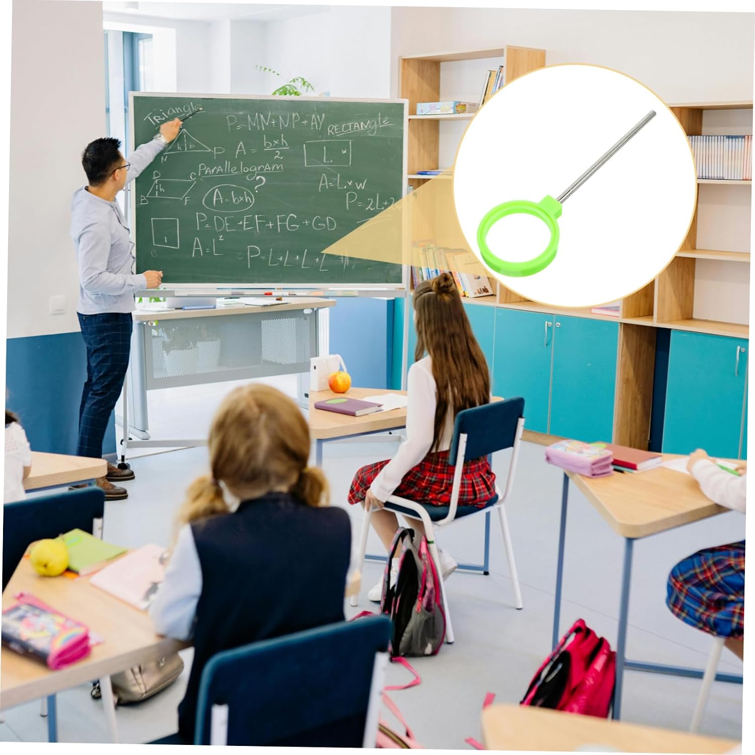 Handheld Convex Optical Lens for Physics Teaching 10cm Focal Length