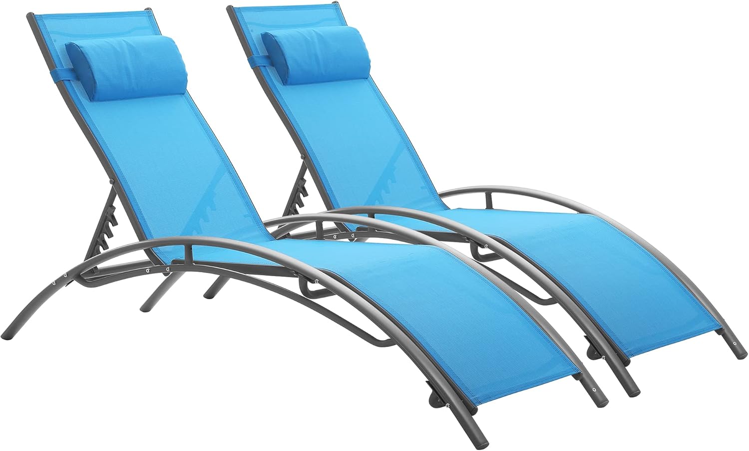 Buy Saemoza Outdoor Patio Chaise Lounge Chairs 2 Set
