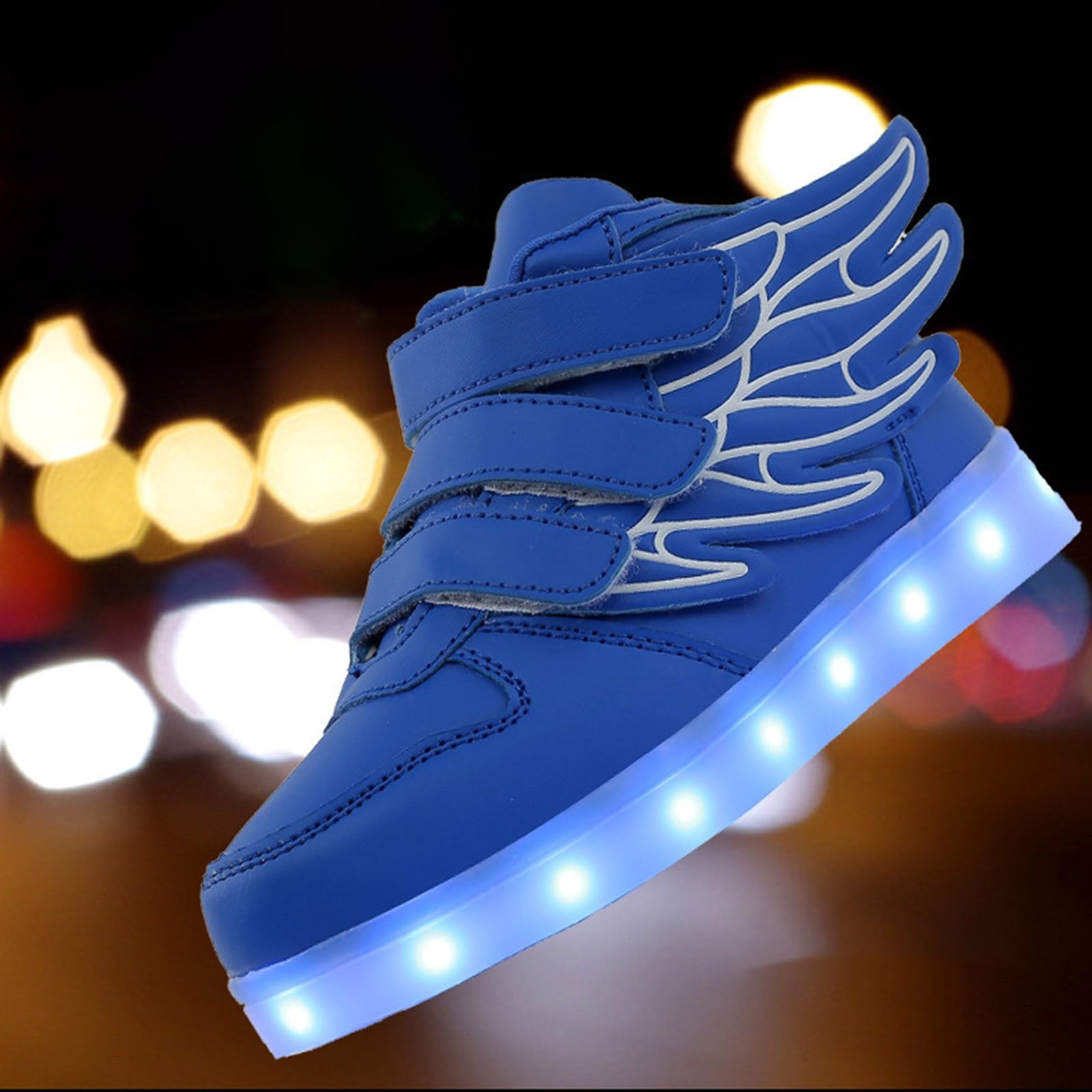 Scarpe luminose Ragazzi e Ragazze LED Scarpe Alte Scarpe da Ginnastica lampeggiante USB Ricaricabile Traspirante Antiscivolo Sport All'aperto Scarpe da Corsa