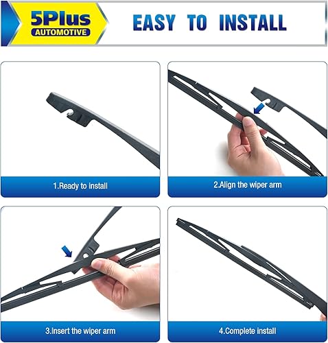 Miniatura 2 de Limpiaparabrisas trasero de 12 pulgadas, filtro genérico de repuesto para Subaru Impreza 2020-2015 Crosstrek 2022-2016 WRX 2014-2013 XV Crosstrek