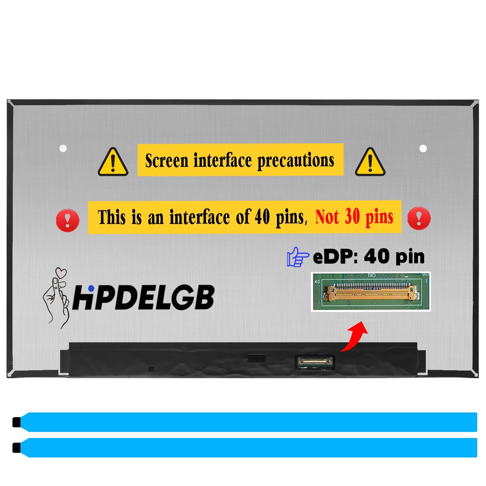 Écran LCD LED 17.3" Pour PC Portable MSI GP70 2PE-028XFR - Dalle De Remplacement Neuve, Marque Visiodirect