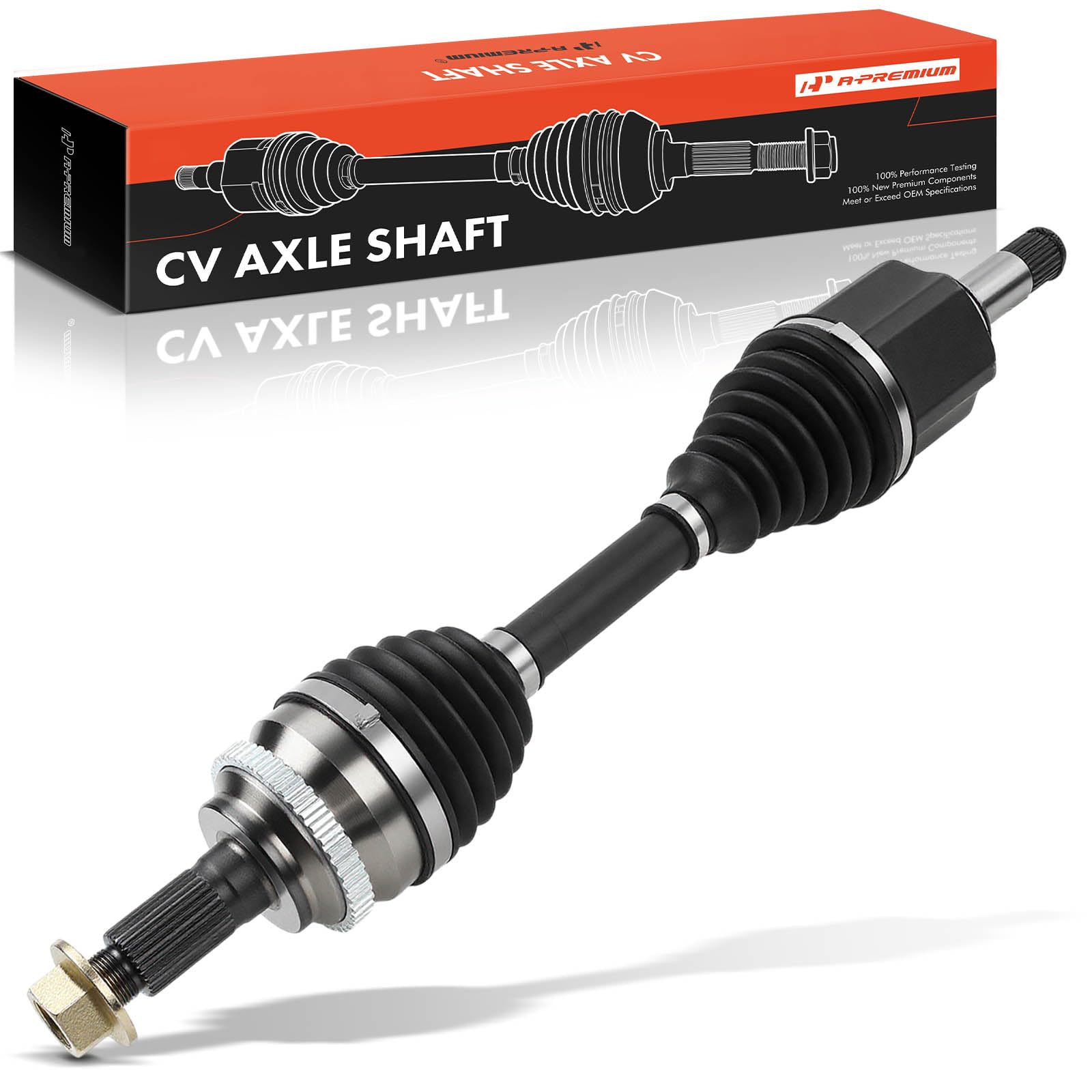 A-Premium CV Axle Shaft Assembly Compatible with Ford Edge 2007-2014 & Lincoln MKX 2007-2015, V6 3.5L 3.7L, Front Left Driver Side