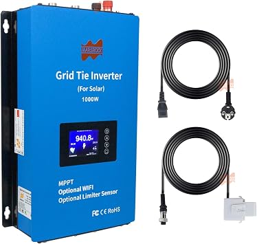 Marsrock 1000 W شبكة التعادل العاكس الشمسية مع السلطة محدد LCD Dispay يحول 45-90 V DC إلى 110 V/240 V AC السيارات التبديل مناسبة تماما للولايات المتحدة القياسية 1/2 المرحلة الشبكة