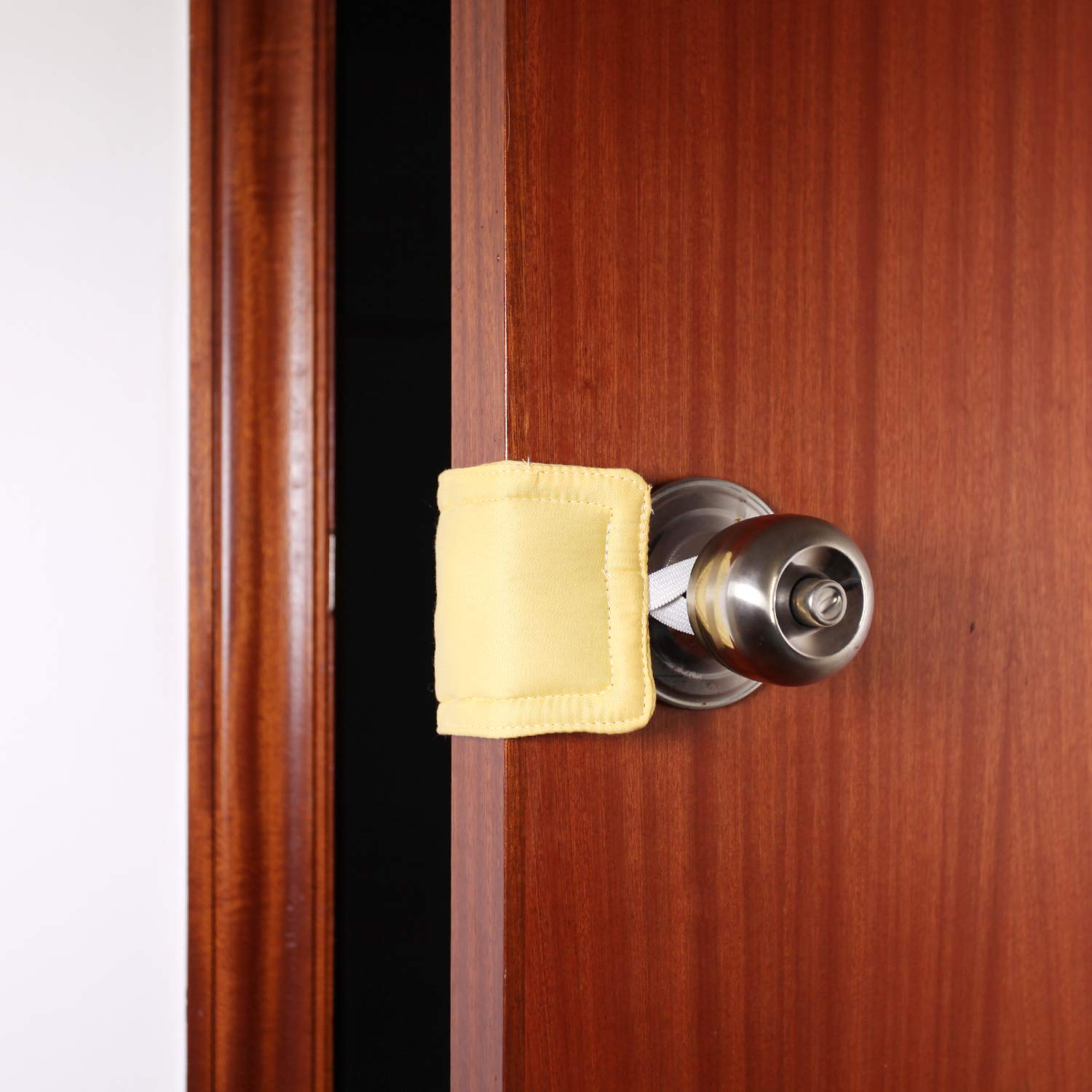 Silenciador de puerta para puerta de guardería, silenciador de puerta, paquete de 3 unidades para reducir el ruido, puertas silenciosas, seguridad para bebés y niños pequeños, 3.25 x 5.5 pulgadas