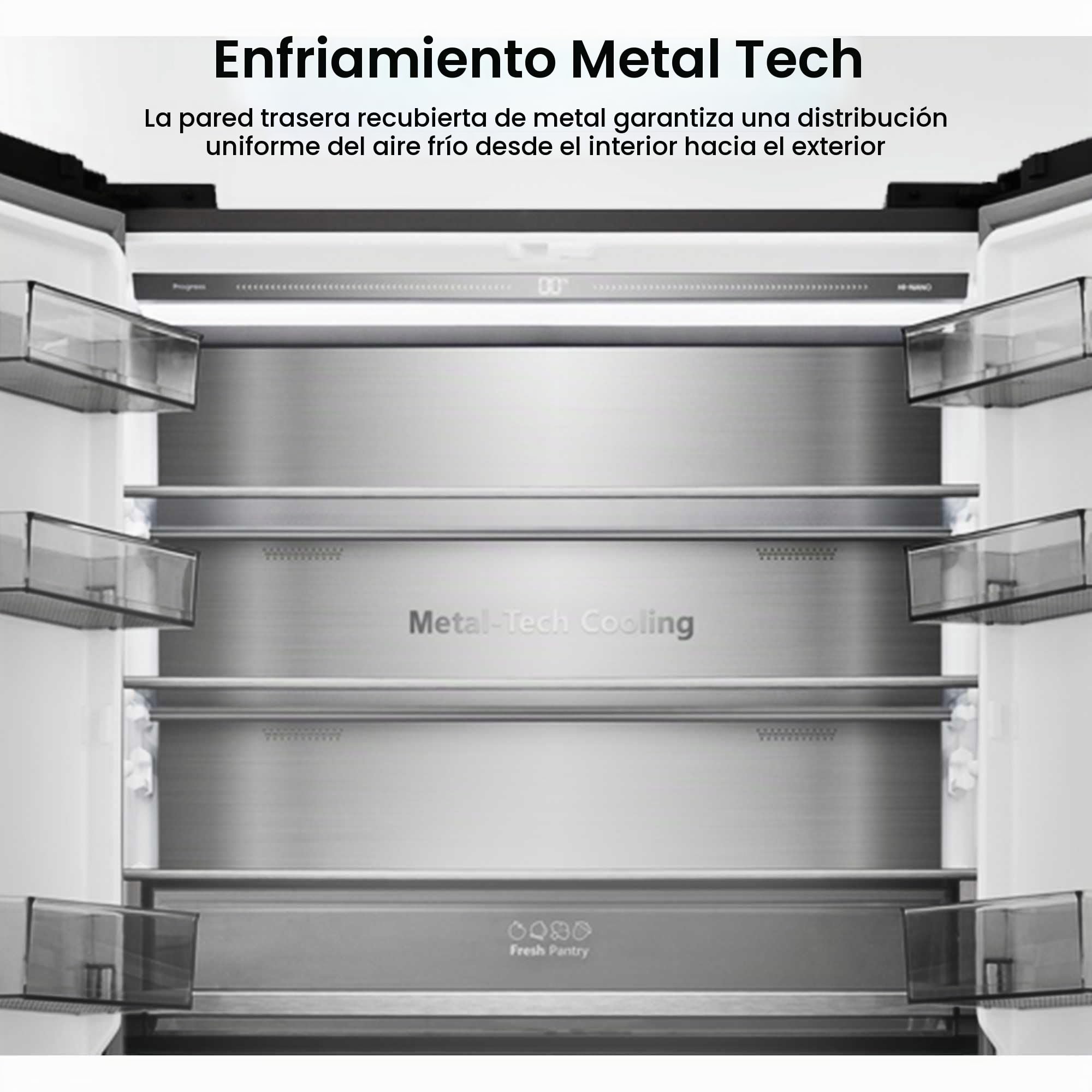 RQ768N4GBE FRIGO MULTI4P 486LT H190 L91 NF E VETRONERO KITCH