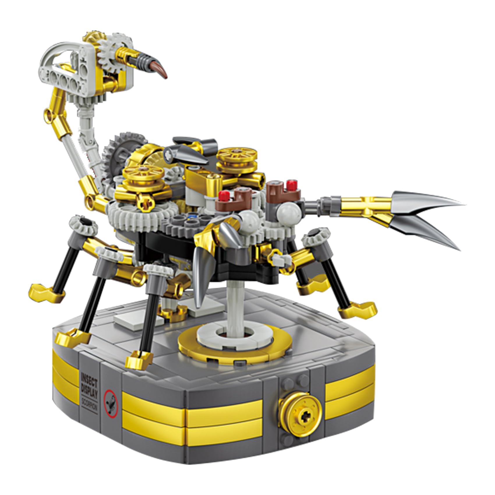 Oichy Animal Building Block Sets Movable Desert Scorpion Building Toy Mechanical Insect Construction Sets for Gifts Decoration and Collection (464pcs)