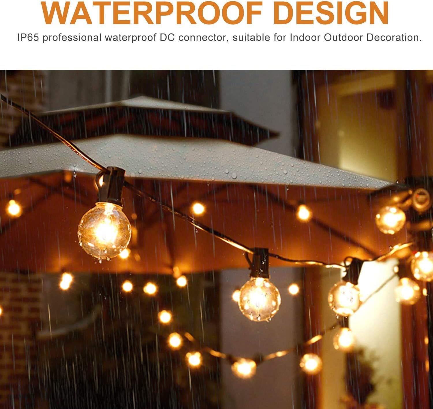 Tесh Dеаlѕ 🔥 String Lights G40 100FT with 104 Clear Bulbs for Indoor/Outdoor UL Certification Perfect for Backyard Porch Garden Pergola Market Cafe BBQ Tents Decks, Wedding Christmas Camping RV Globe Bulbs Decor Blасk Frіdау Sаlе 2022 String Lights G40 100FT with 104 Clear Bulbs for Indoor/Outdoor UL Certification Perfect for Backyard Porch Garden Pergola Market Cafe BBQ Tents Decks, Wedding Christmas Camping RV Globe Bulbs Decor