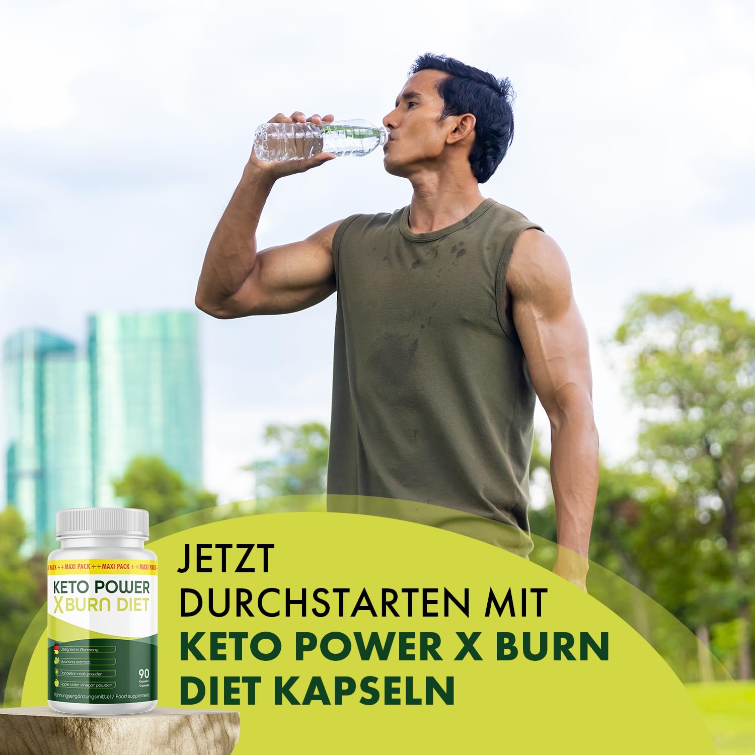 Keto Power X Burn Diet Kapseln | Ideal begleitend für dein Ziel | in der großen Maxi-Dose | Inhalt 90 Kapseln