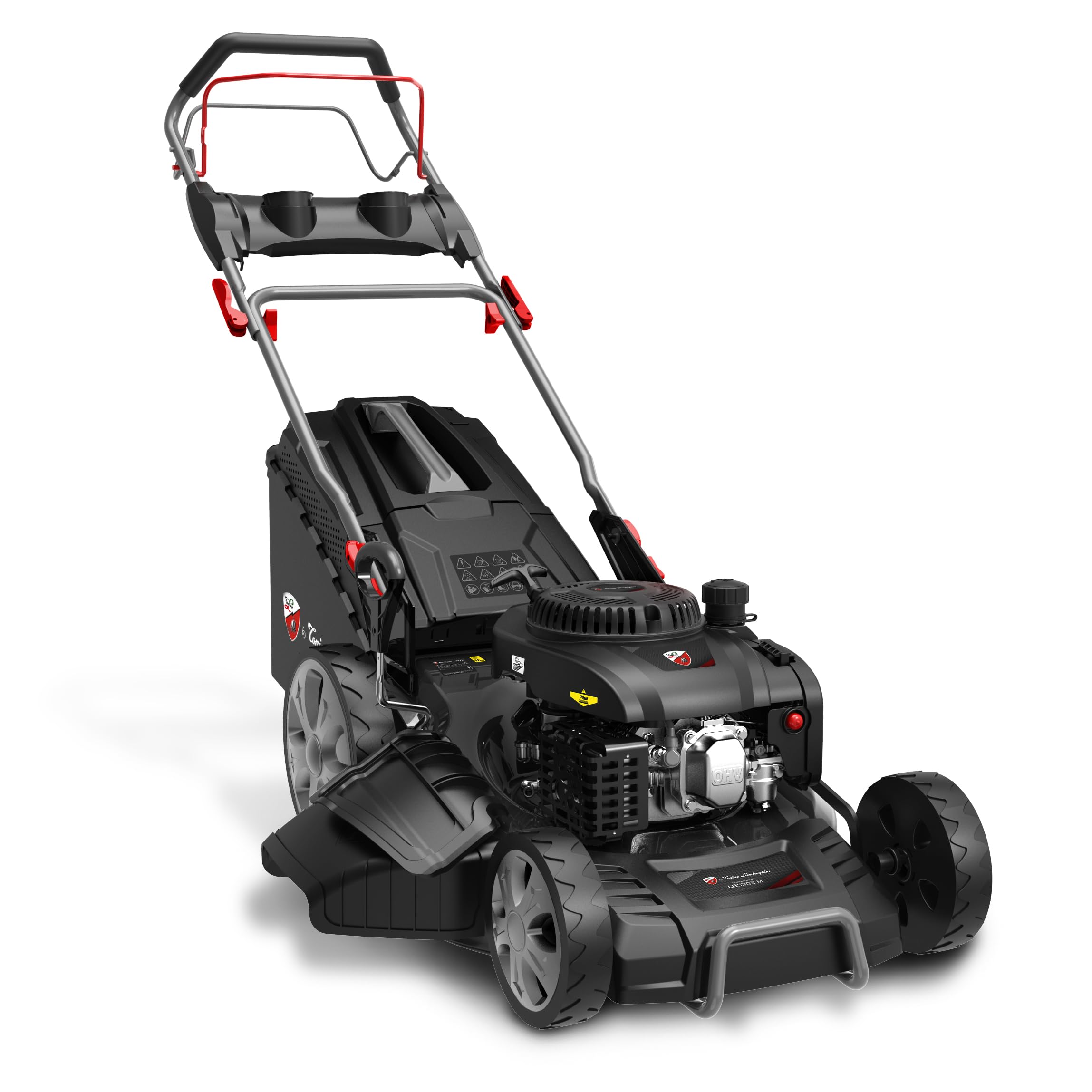 by Tonino Lamborghini GM - Cortacesped Gasolina 224cc 53cm Mulching Autopropulsado
