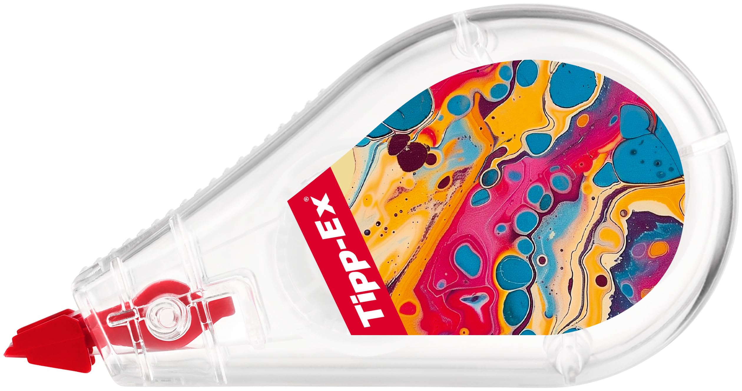 Tipp-Ex Correttori a Nastro Mini Pocket Mouse 6 Pezzi, 2 Design Hydro Dipping, 4 Classici