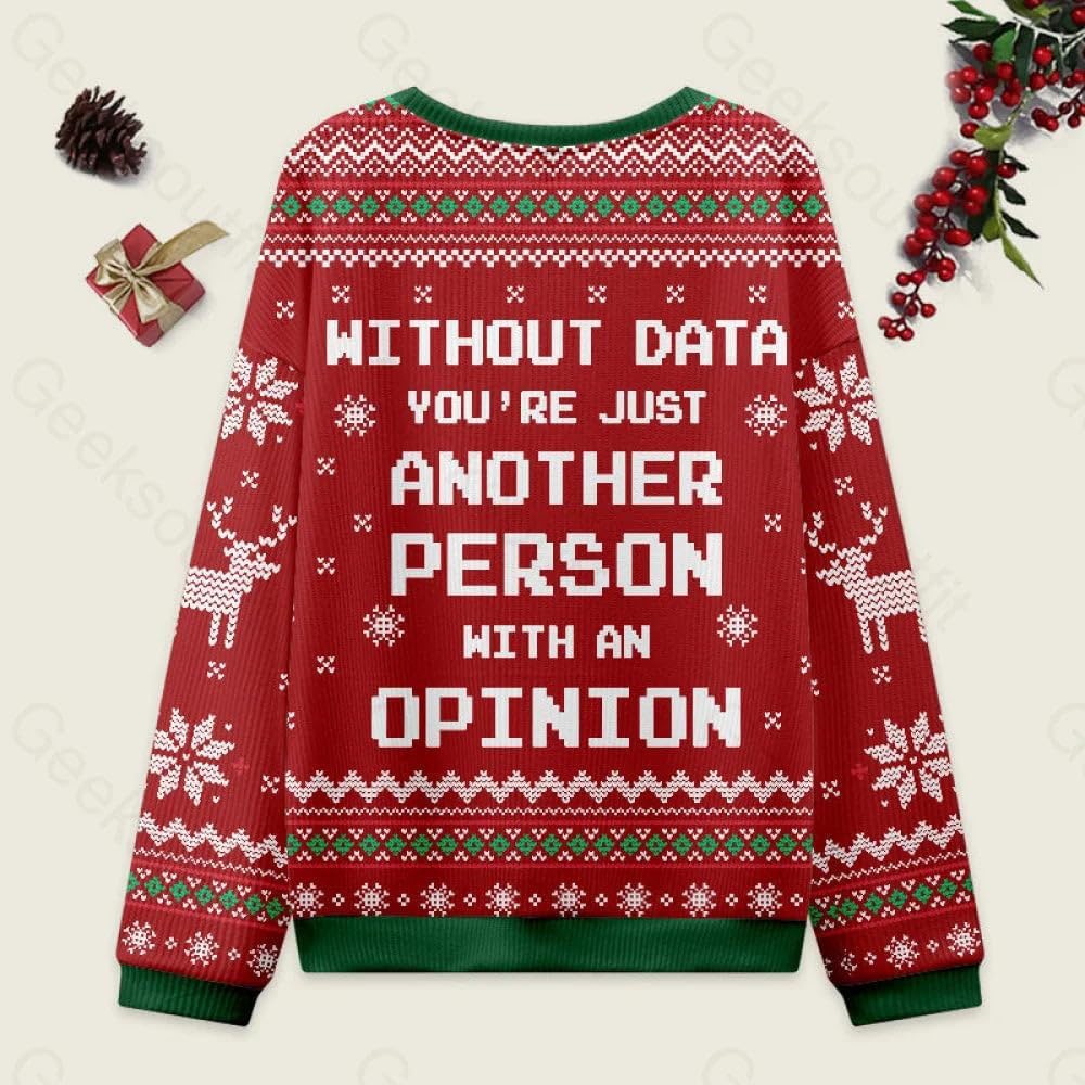 Suéter de Navidad para mujer, casual, ligero, túnica de moda, gnomo de Navidad, color liso, estampado deportivo, disfraz de mujer