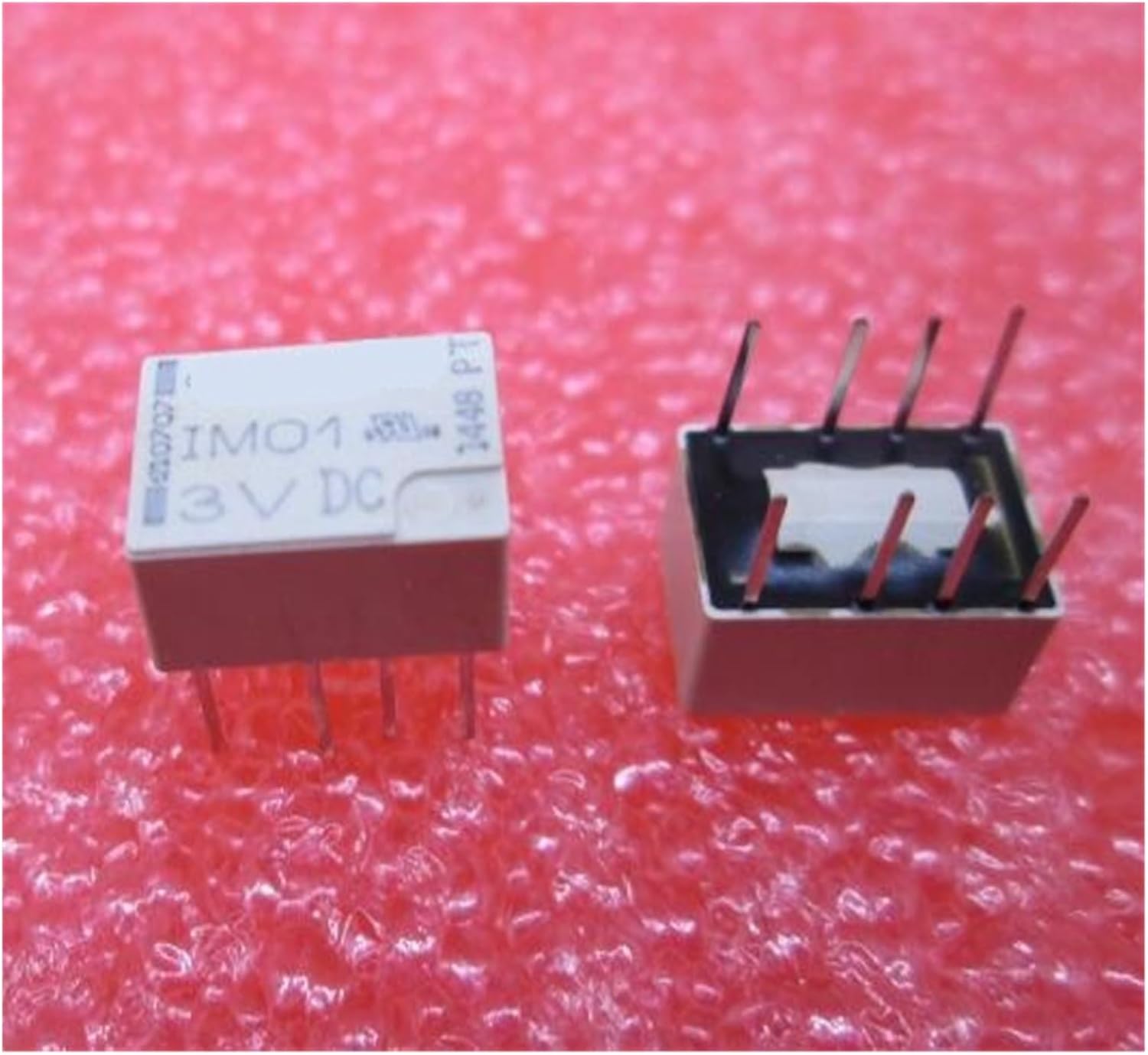 10個、リレー IM01 3VDC IM01-3VDC IM01TS-3VDC IM01TS 3VDC DC3V 3V DIP8