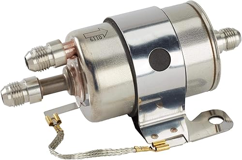 Speedway Motors Regulador de filtro de combustible AN6 de lujo para LS Swap, 58 PSI, entrada AN6 integrada, salida, filtro de 5 micras, incluye