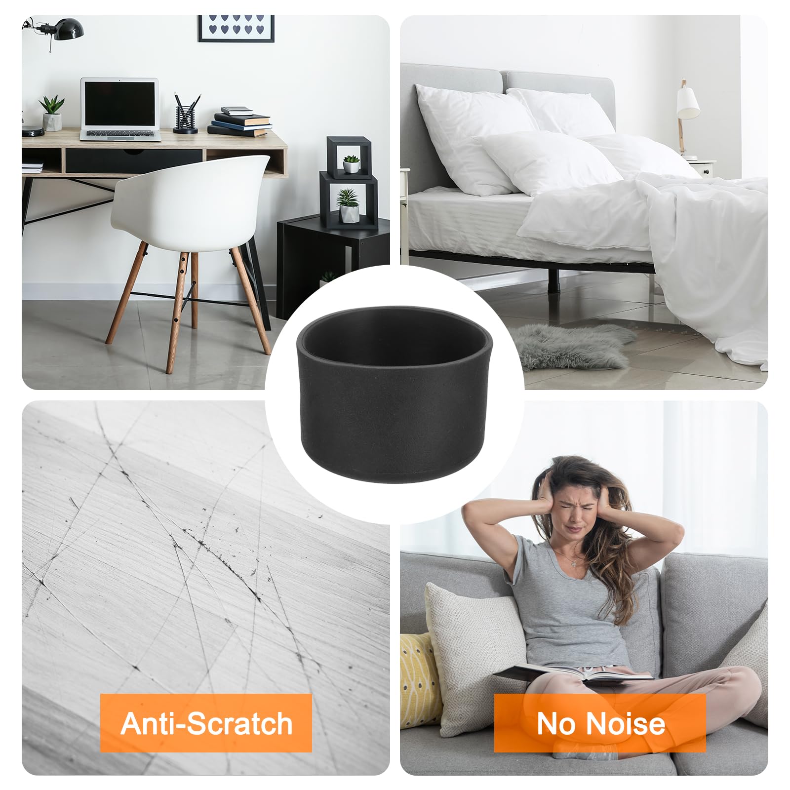 QUARKZMAN 16Pièces Embouts En Forme De L, 1,38" X 1,38