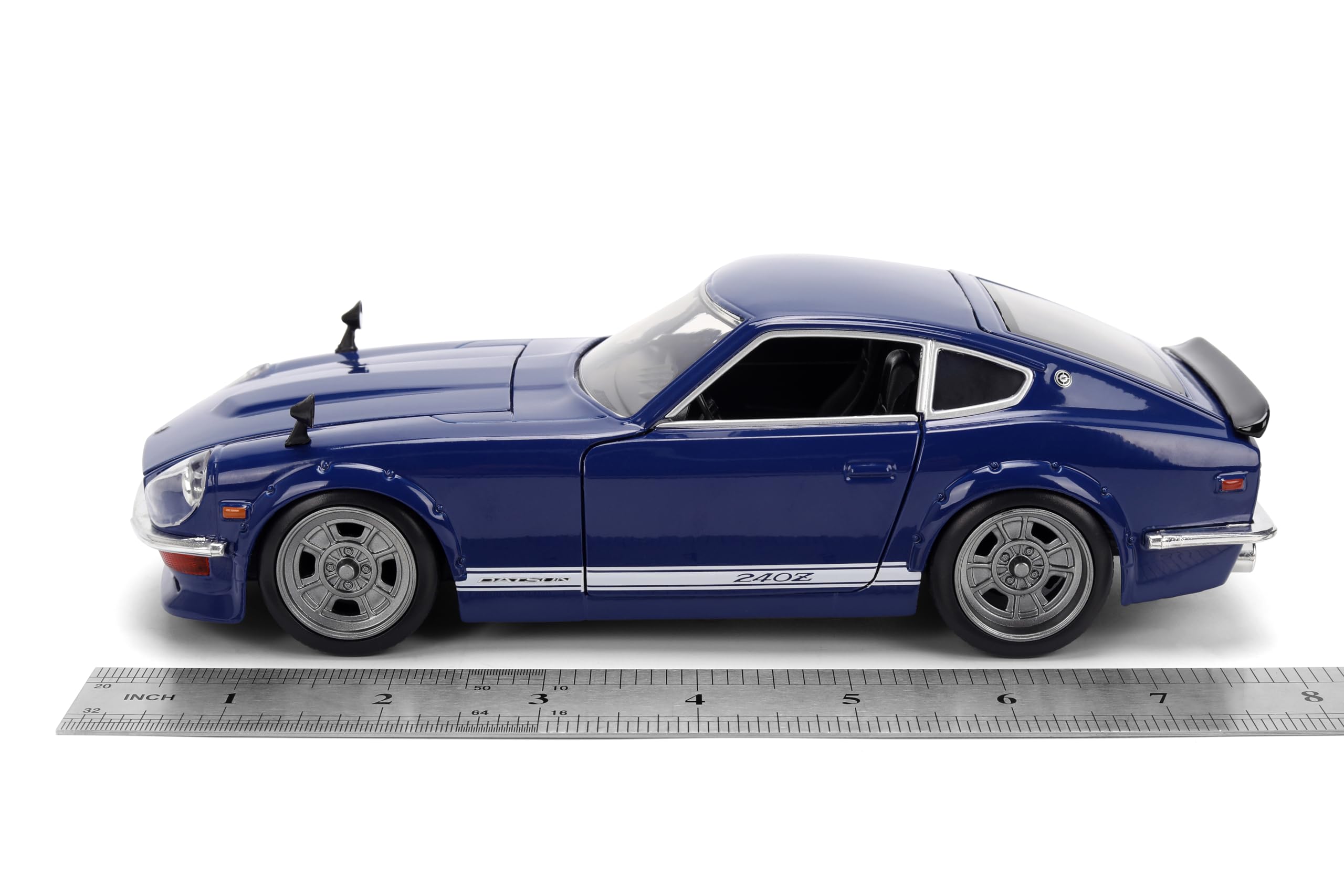 Jada 1972 Datsun 240Z, ciemnoniebieskie zabawki w skali 37020-1/24 odlewany model samochodu