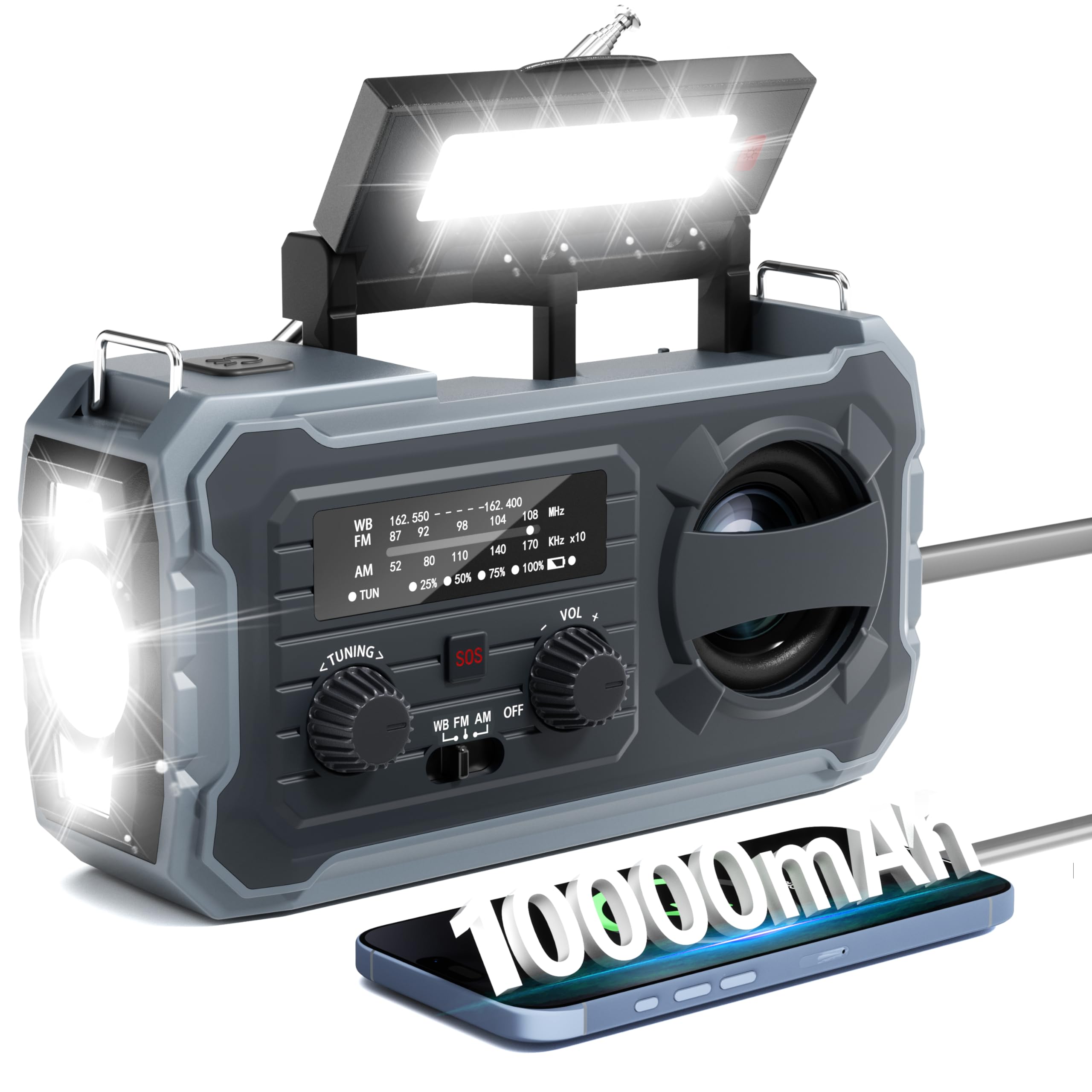 Pristar Hand Crank Emergency Radio