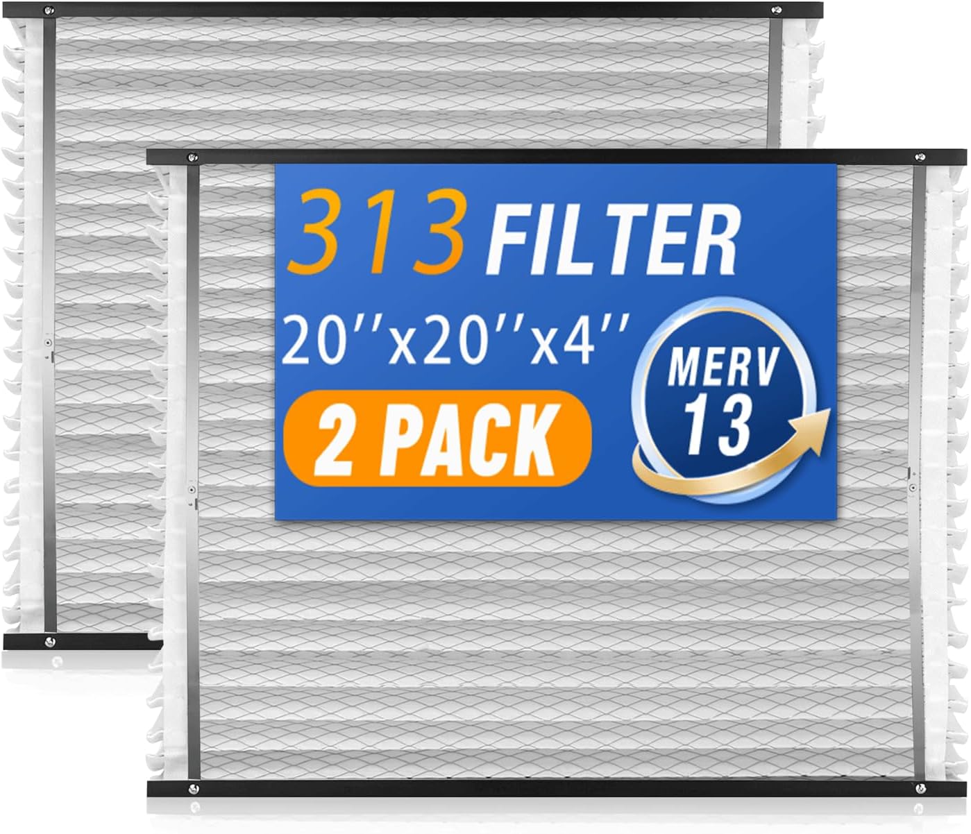 2 Pack 313 Replacement Filter Compatible with AprilAire Air Purifiers
