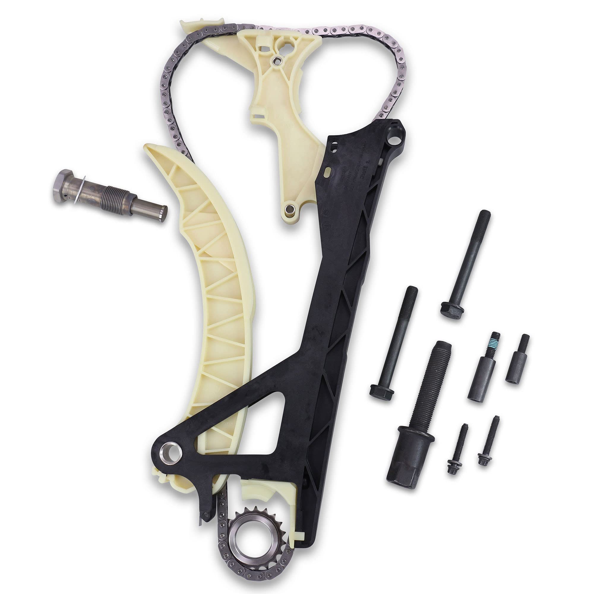 febi bilstein 47662 kit catena distribuzione per albero camme, 1 unità | Compatibile con: BMW 1, 1, 1 Cabriolet, 1 Coupe, 3, 3, 3 Cabriolet, 3 Compact, 3 Coupe, 3 Coupe, 3 Touring, 3 Touring, 5, X1