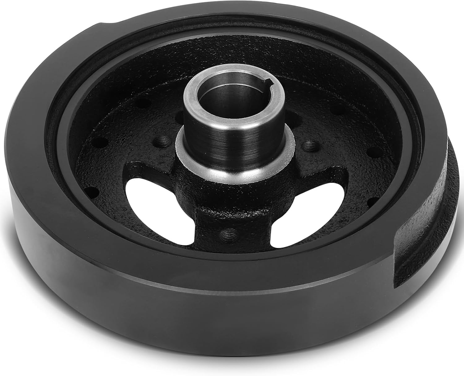 SCITOO 594-016 Engine Harmonic Balancer Pulley 1970-1980 for Chevrolet Suburban,C30,Caprice,Chevelle,El Camino,G10,for GMC C25 Suburban,C2500,for Malibu,Monte Carlo,P10,P30 6.6L