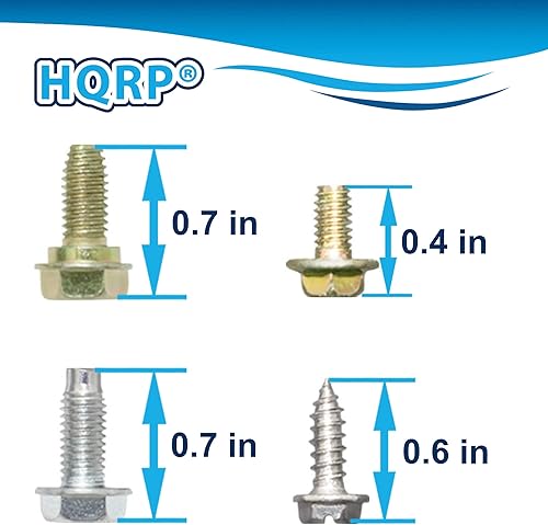 Miniatura 4 de HQRP Kit de cierrapuertas compatible con Whirlpool 4318165 WPW10329686 WP2182179 AP3103517 PS358690 2182178 Reemplazo de refrigerador