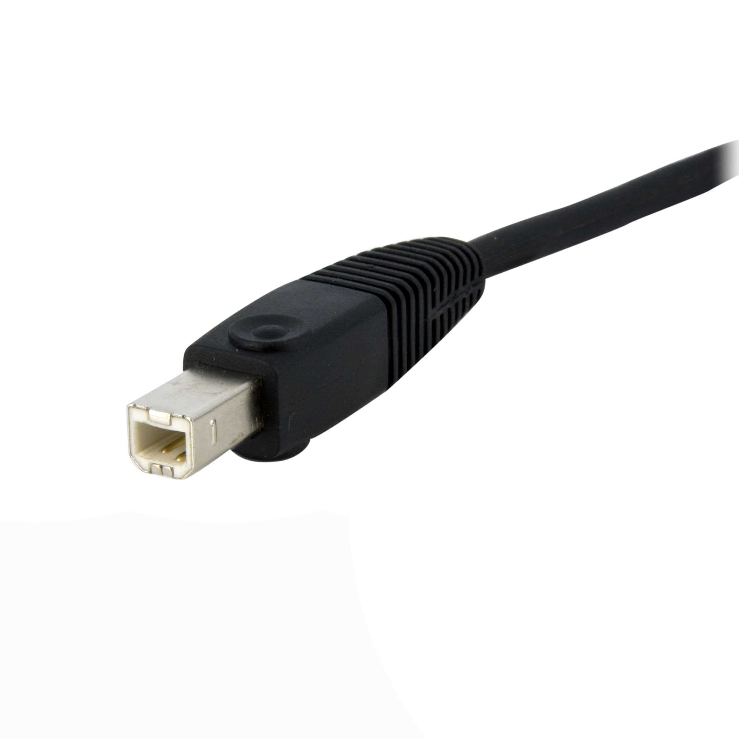 StarTech.com Cavo switch KVM DVI-D Dual Link USB 4 in 1 con audio e microfono 1,8 m (DVID4N1USB6)