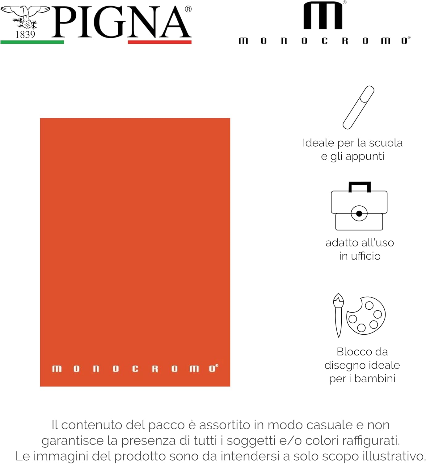 Monocromo MED ORIG BOLD COLOR RULED NOTE