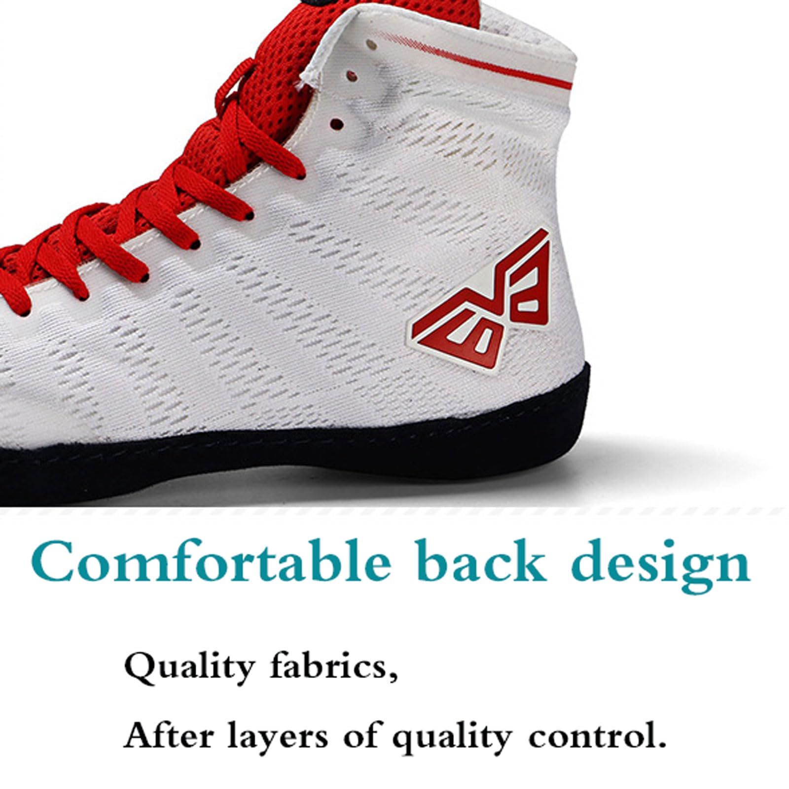 Scarpe da Pugilato,Scarpe da Boxe giovanili,Scarpe da Wrestling,Unisex,Flessibili,durevoli,Traspiranti,Varie Misure,Moda,Antiscivolo,Laced,per Taekwondo,Arti Marziali,Box,Kung Fu,Bambini