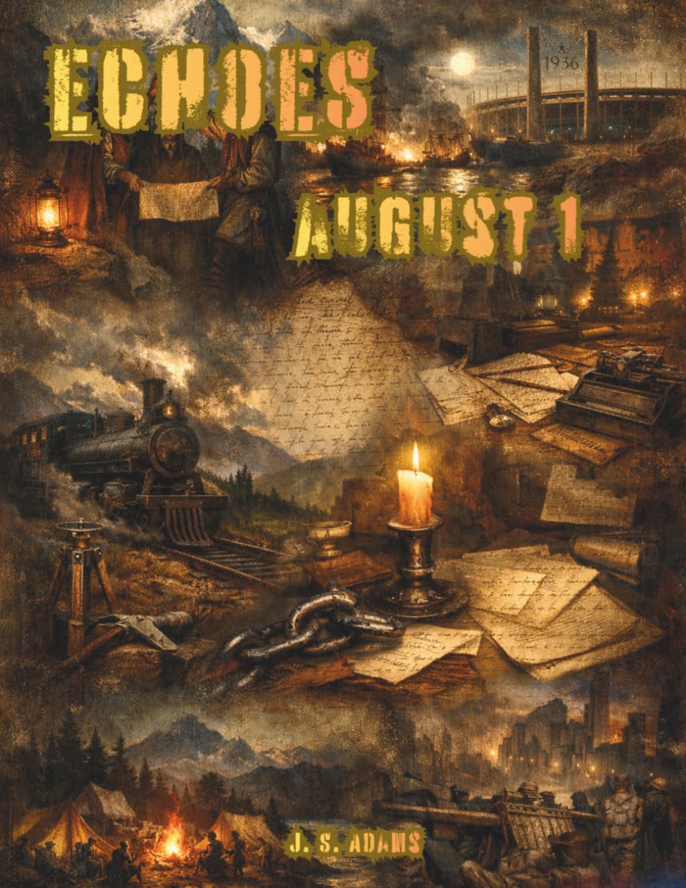 Echoes: August 1: A Coloring Journey Through August 1st in History (Echoes: A Coloring Journey Through History)