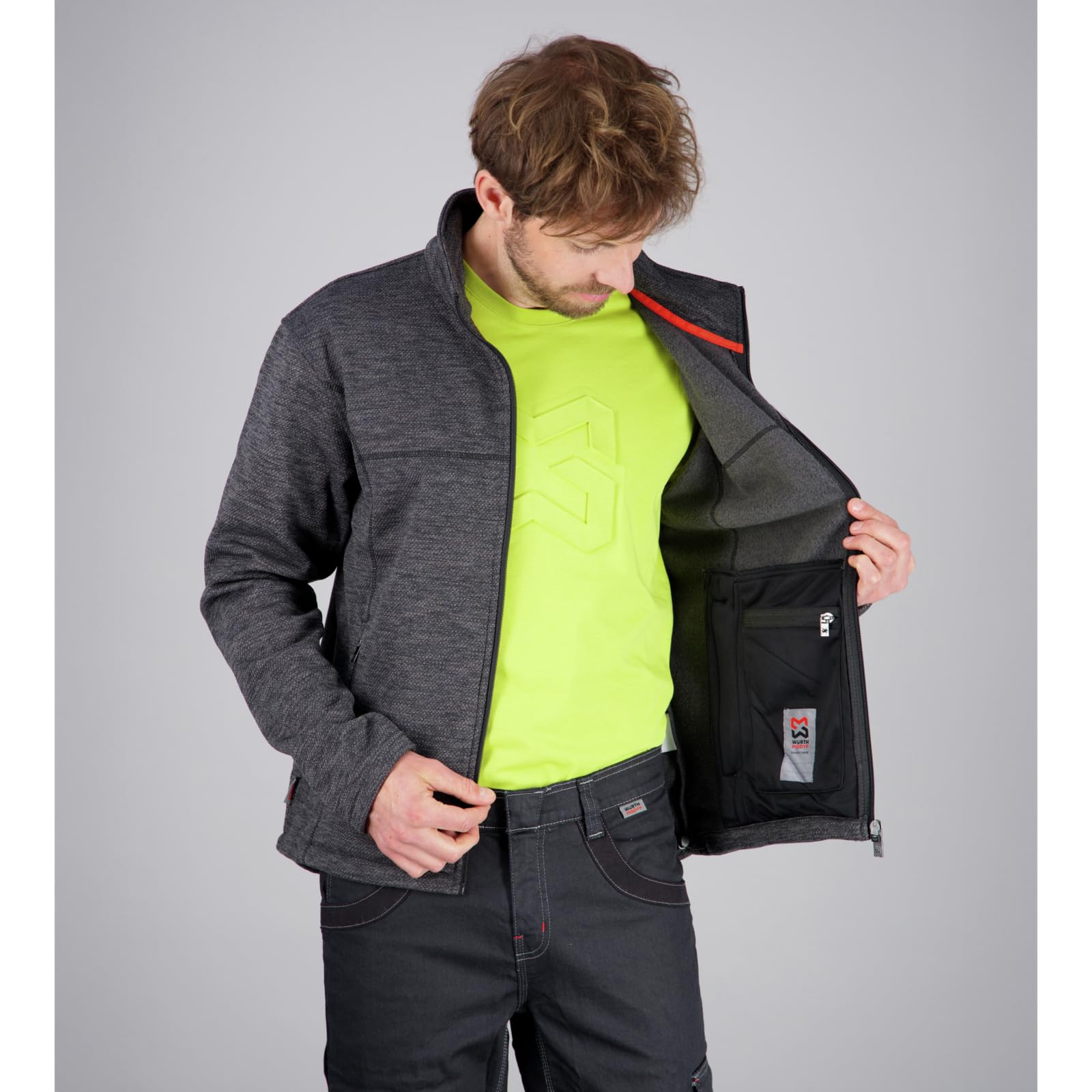 WüRTH MODYF Veste polaire de travail Neso anthracite