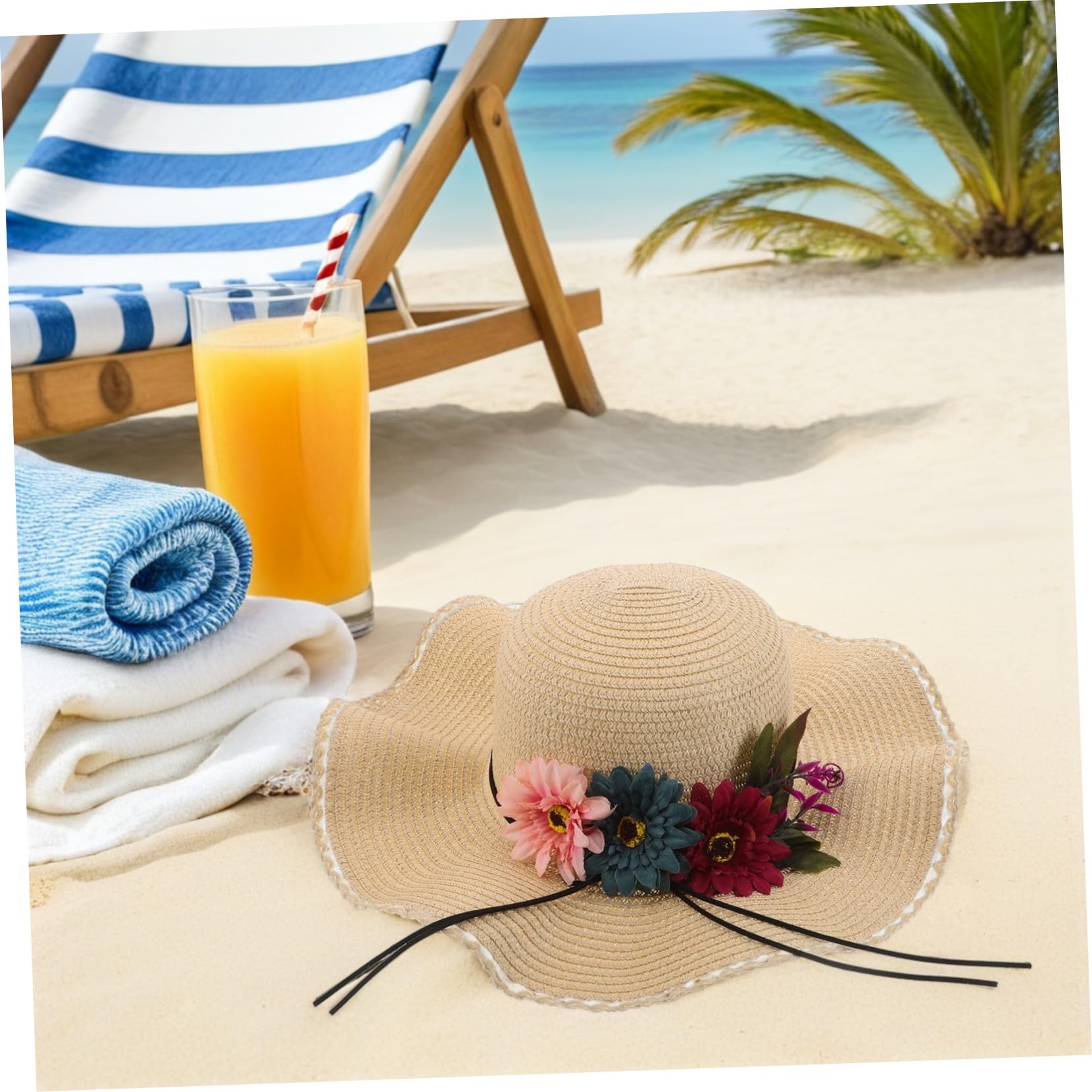 Sombrero de Plegable para Mujer Protección UV con Girasol ala Ancha Transpirable para Playa Senderismo y Verano al Aire